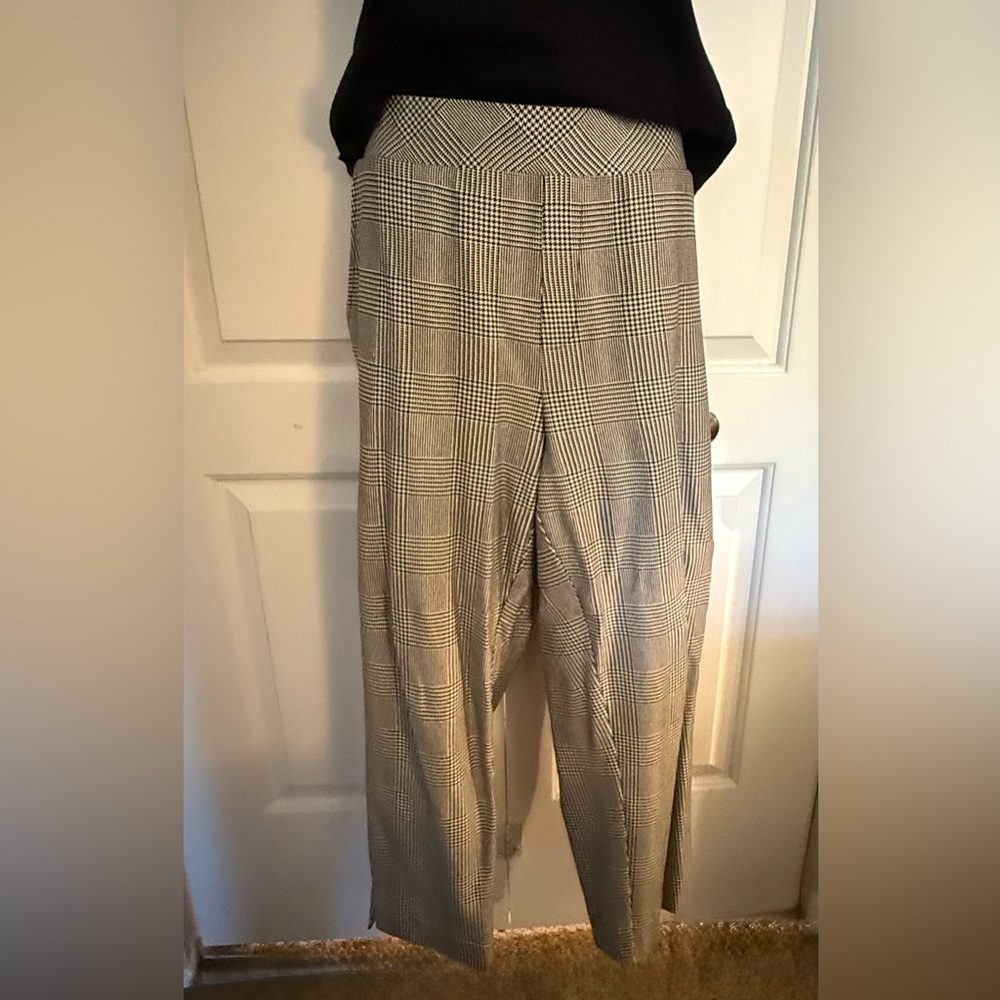 Torrid Monochrome Checkered Trousers
